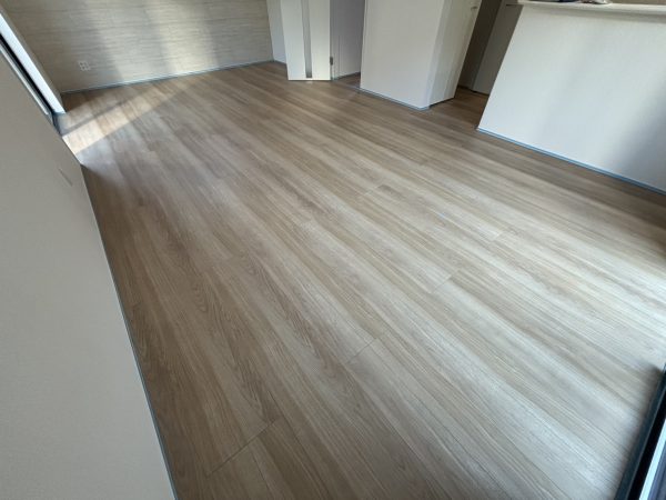 埼玉県朝霞市岡 フロアコーティング 施工前の様子