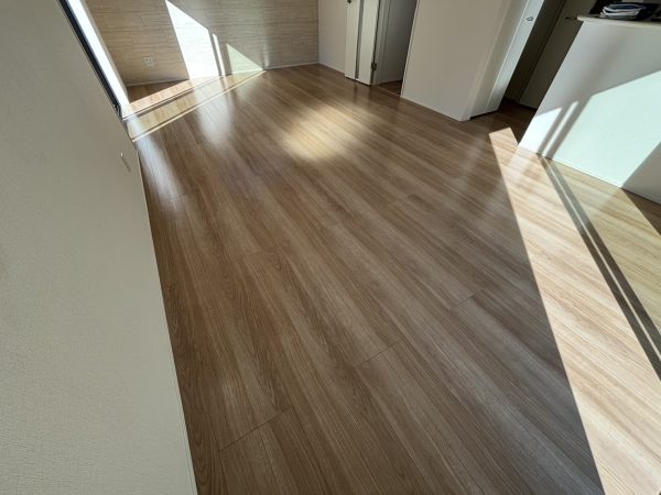 埼玉県朝霞市岡 フロアコーティング 施工後 ガラスコーティング