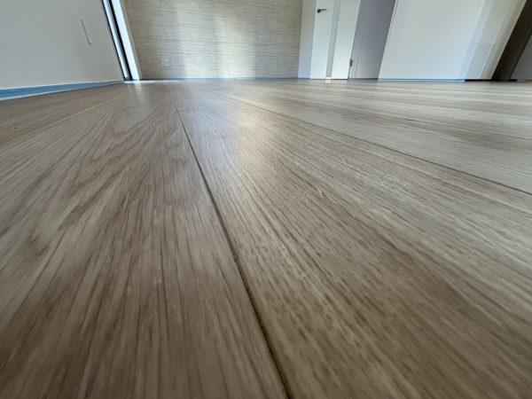 埼玉県朝霞市岡 フロアコーティング 施工前の様子