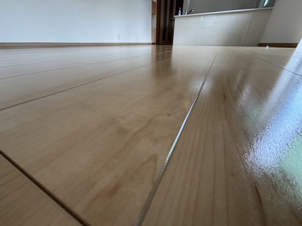 神奈川県横浜市瀬谷区フロアコーティング 施工後 ガラスUVコーティング