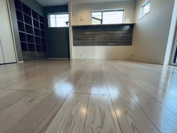 埼玉県さいたま市南区 フロアコーティング 施工後 ガラスUVコーティング