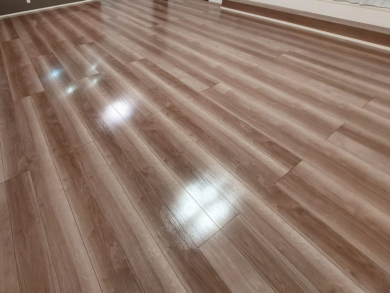 神奈川県横浜市青葉区 フロアコーティング 施工前の様子