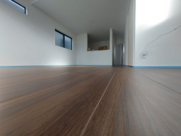 神奈川県茅ケ崎市 フロアコーティング 施工前の様子