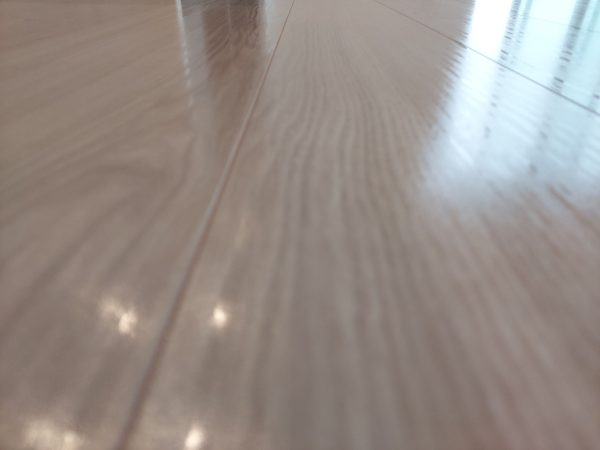 東京都中央区 フロアコーティング 施工後 ガラスUVコーティング