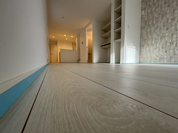 埼玉県和光市フロアコーティング 施工前の様子