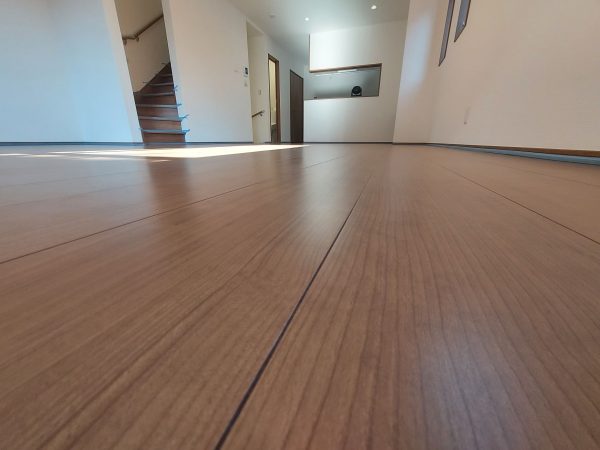 東京都大田区フロアコーティング 施工前の様子