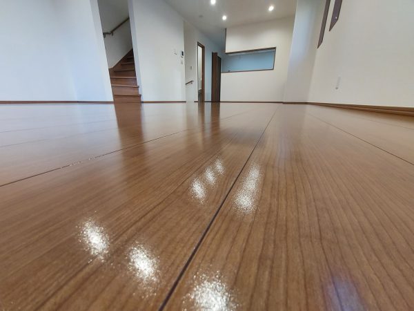 東京都大田区フロアコーティング 施工後 ガラスコーティング