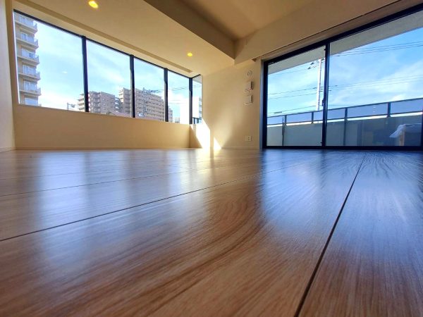 関東の新築フロアコーティング施工事例