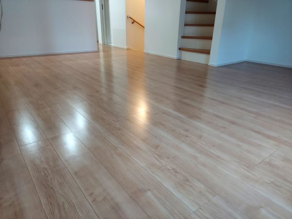 神奈川県横浜市鶴見区 フロアコーティング 施工後 UVコーティング