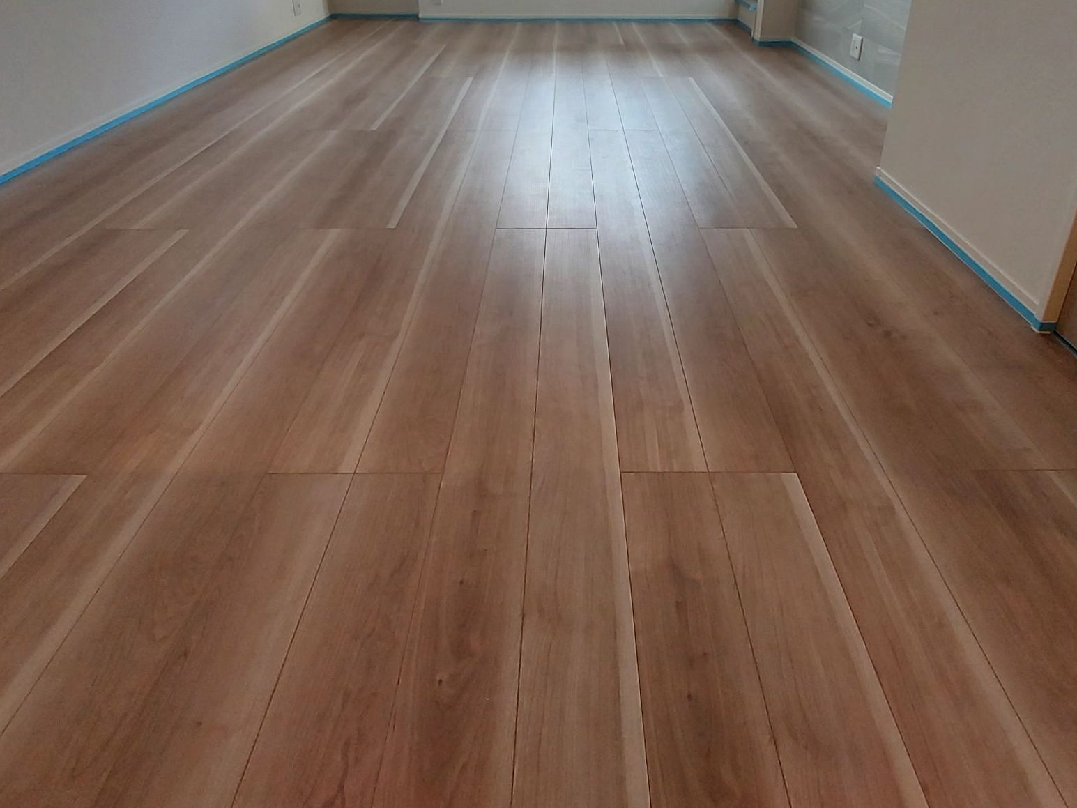 神奈川県横浜市神奈川区 フロアコーティング 施工前の様子