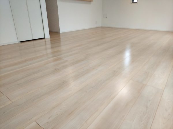 埼玉県フロアコーティング 施工後 ガラスコーティング