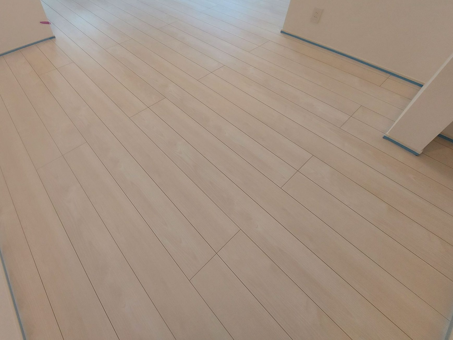 神奈川県横浜市保土ヶ谷区 フロアコーティング 施工前の様子