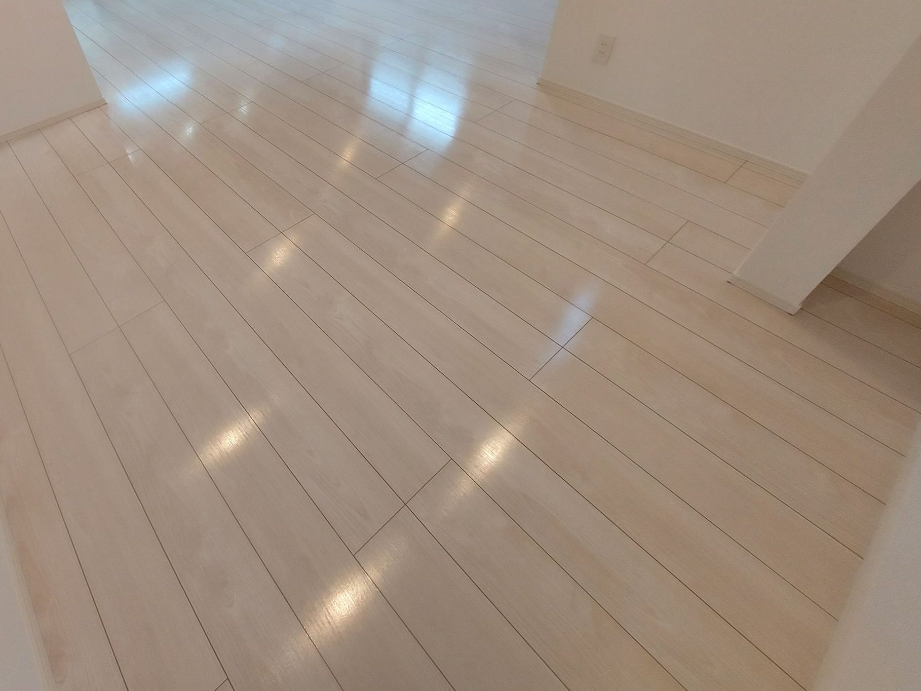 神奈川県横浜市保土ヶ谷区 フロアコーティング 施工後 わんスマイルコート