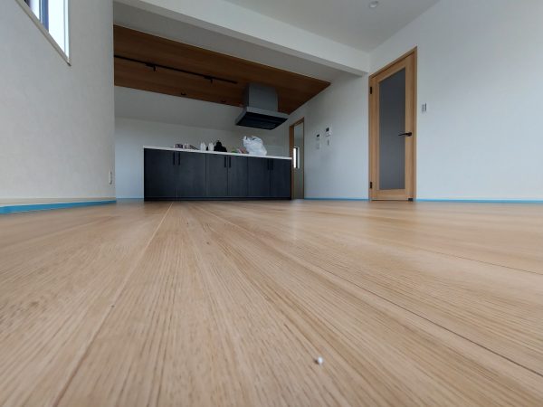 千葉県船橋市 フロアコーティング 施工前の様子