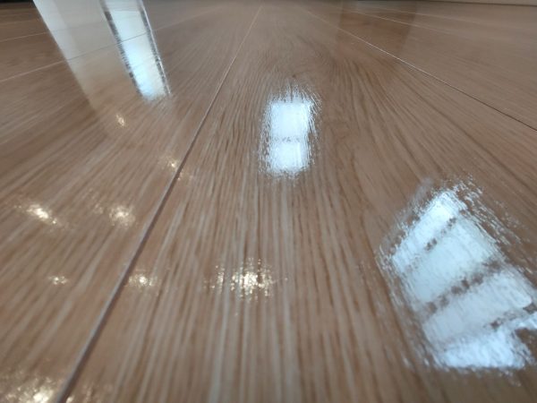 千葉県船橋市 フロアコーティング 施工後 わんスマイルコート