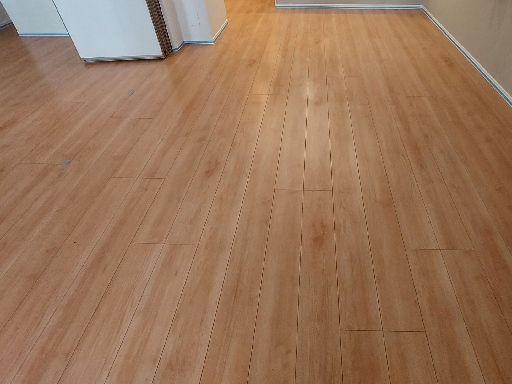 神奈川県横浜市青葉区 フロアコーティング 施工前の様子