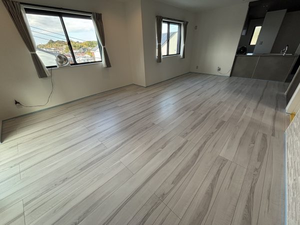 神奈川県横浜市港北区 フロアコーティング 施工前の様子