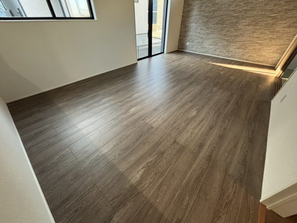 埼玉県朝霞市岡 フロアコーティング 施工前の様子