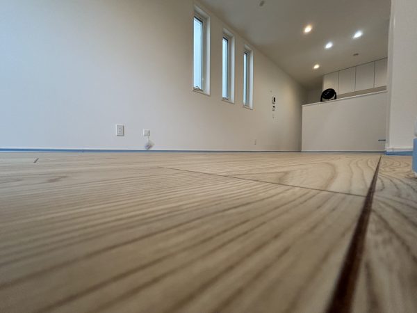 神奈川県横浜市神奈川区 フロアコーティング 施工前の様子