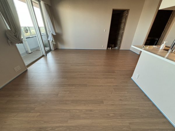 埼玉県川口市金山町 フロアコーティング 施工前の様子