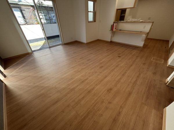 東京都国分寺市フロアコーティング施工前の様子