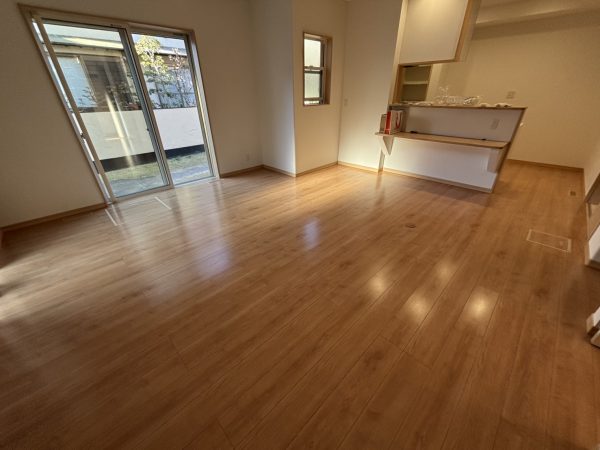 東京都国分寺市 フロアコーティング 施工後 ガラスUVコーティング