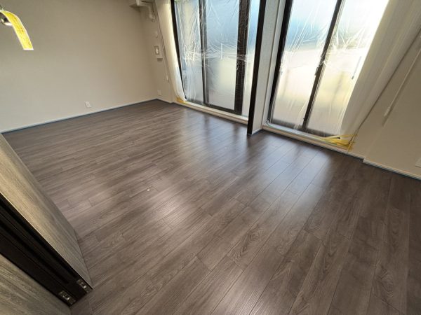 東京都八王子市 フロアコーティング 施工前の様子