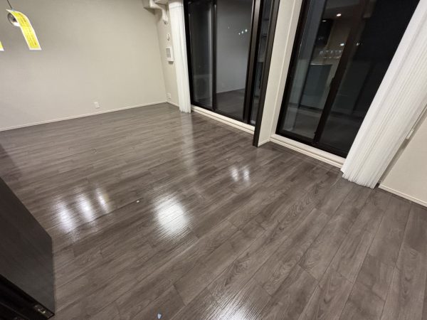 東京都八王子市 フロアコーティング 施工後 わんスマイルコート