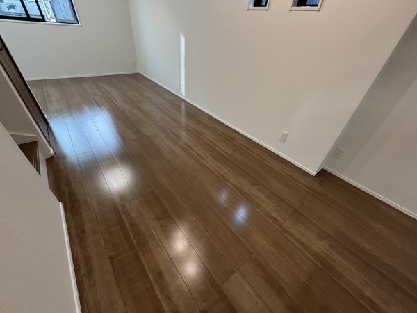 神奈川県川崎市中原区フロアコーティング 施工後 ガラスUVコーティング