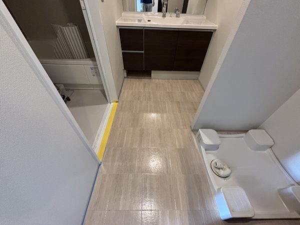 埼玉県戸田市フロアコーティング 施工前の様子