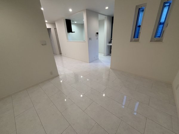 東京都杉並区 フロアコーティング 施工後 わんスマイルコート