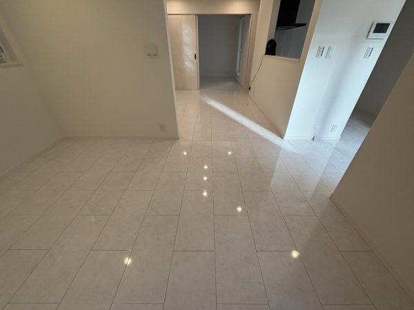 東京都杉並区 フロアコーティング 施工前の様子