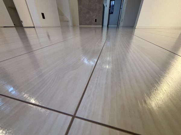 千葉県市川市伊勢宿 フロアコーティング 施工後 UVコーティング