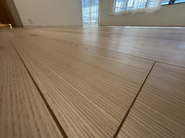 東京都世田谷区玉川田園調布 フロアコーティング 施工前の様子