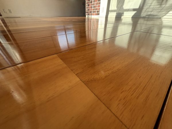 東京都練馬区北町 フロアコーティング 施工後 わんスマイルコート