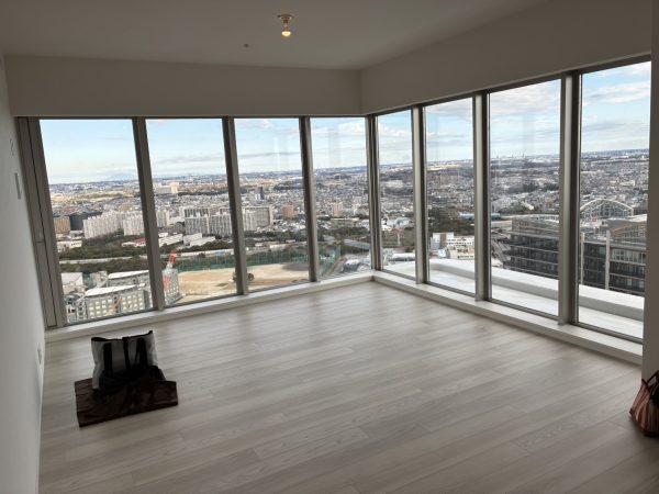 千葉県千葉市美浜区　フロアコーティング　内覧会同行