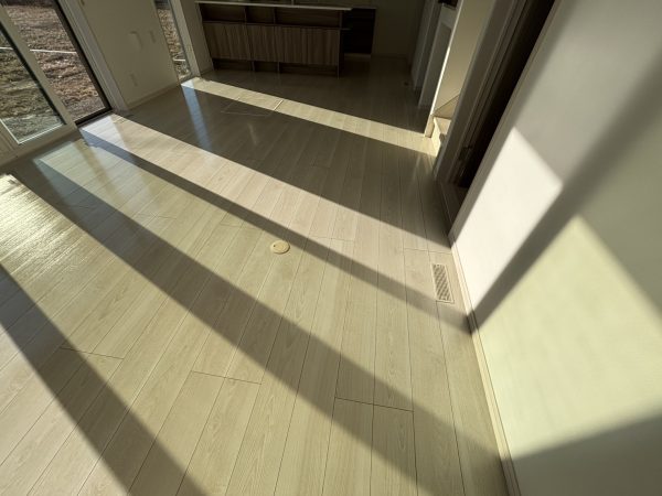 群馬県高崎市阿久津町 フロアコーティング 施工後 わんスマイルコート