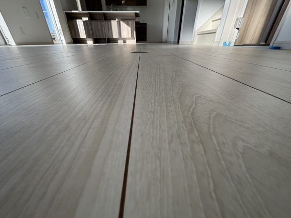 群馬県高崎市阿久津町 フロアコーティング 施工前の様子