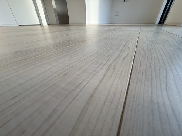 埼玉県比企郡川島町フロアコーティング 施工前の様子