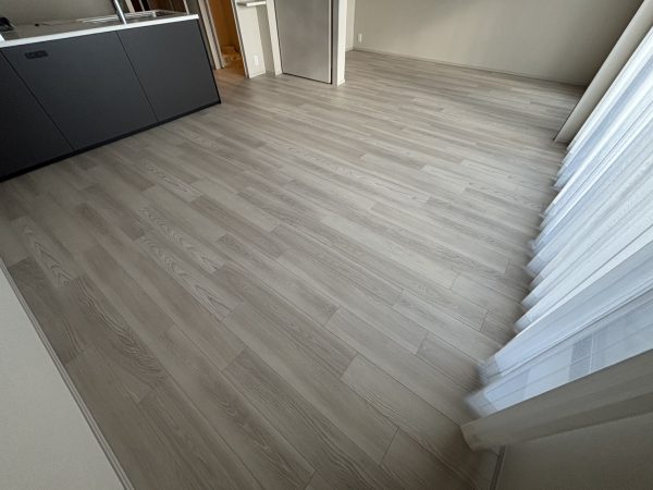 川崎市川崎区フロアコーティング 施工前の様子