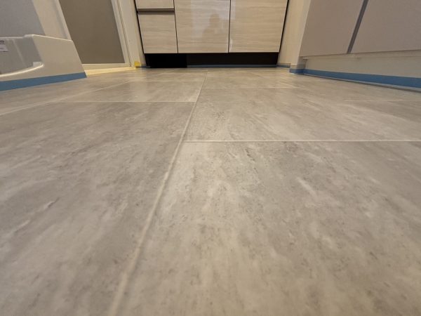 川崎市川崎区フロアコーティング 施工前の様子