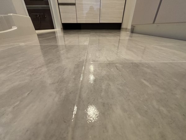 川崎市川崎区 フロアコーティング 施工後 わんスマイルコート