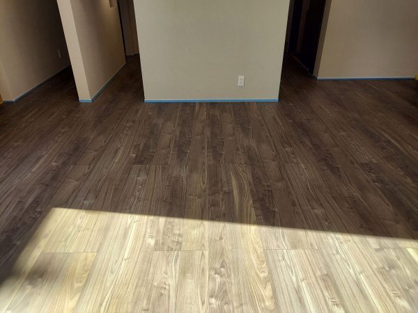福島県福島市フロアコーティング 施工前の様子