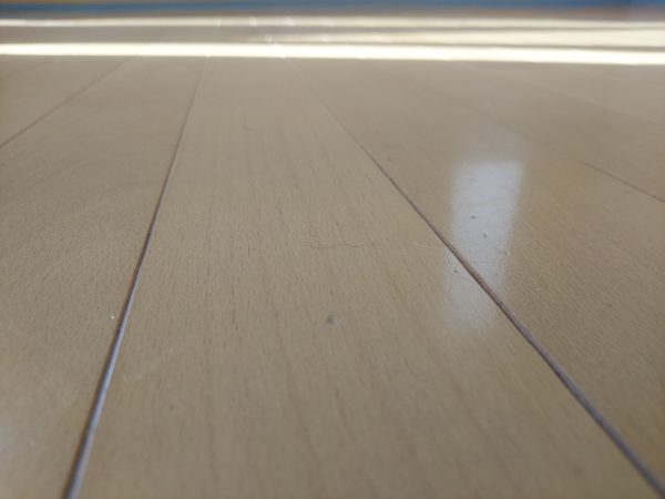 福島県須賀川市 フロアコーティング 施工前の様子