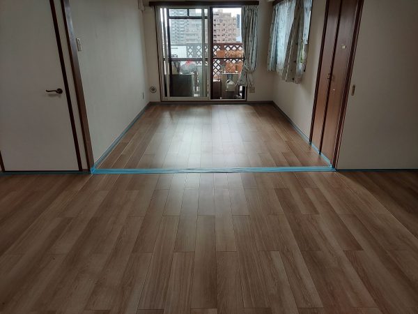 宮城県仙台市青葉区 フロアコーティング 施工前の様子