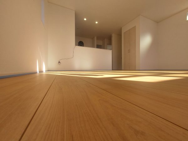 東京都府中市 フロアコーティング 施工前の様子