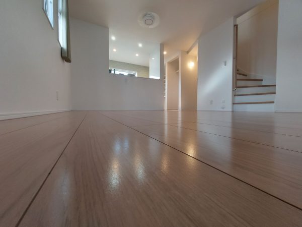 横浜市港北区 フロアコーティング 施工後 ガラスUVコーティング