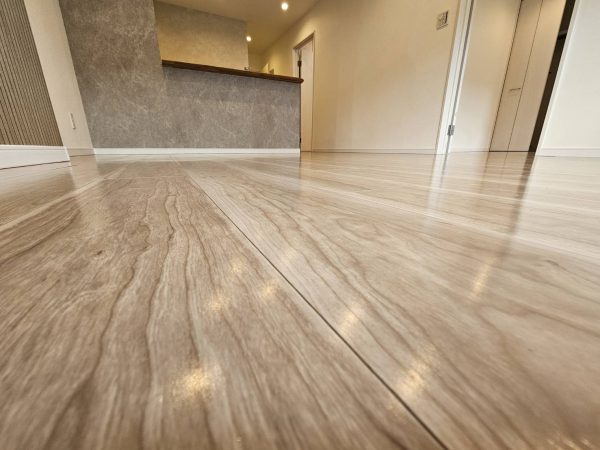 東京都大田区フロアコーティング 施工後 ガラスコーティング