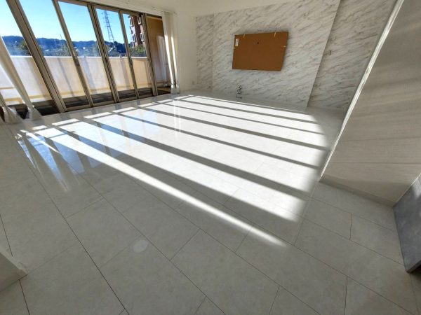 横浜市金沢区 フロアコーティング 施工後 わんスマイルコート