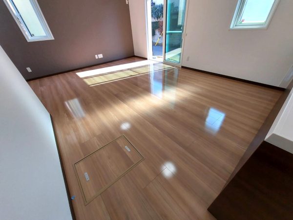 千葉県柏市 フロアコーティング 施工後 わんスマイルコート